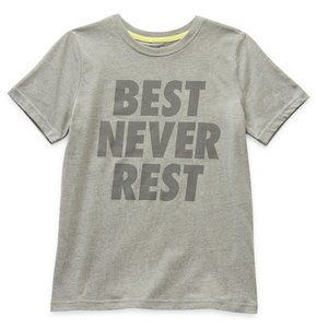 Xersion Big Boys Crew Neck Short Sleeve Graph T-Shirt M(10H/12H)